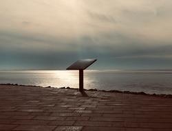 lighting on the north sea coast