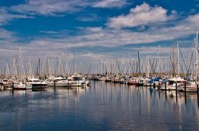 Marina Port Ships and boats