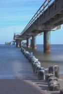 landscape under the pier