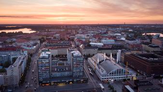 Finnish Kamppi city