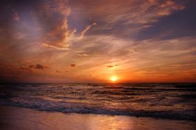 Sun Beach Summer orange