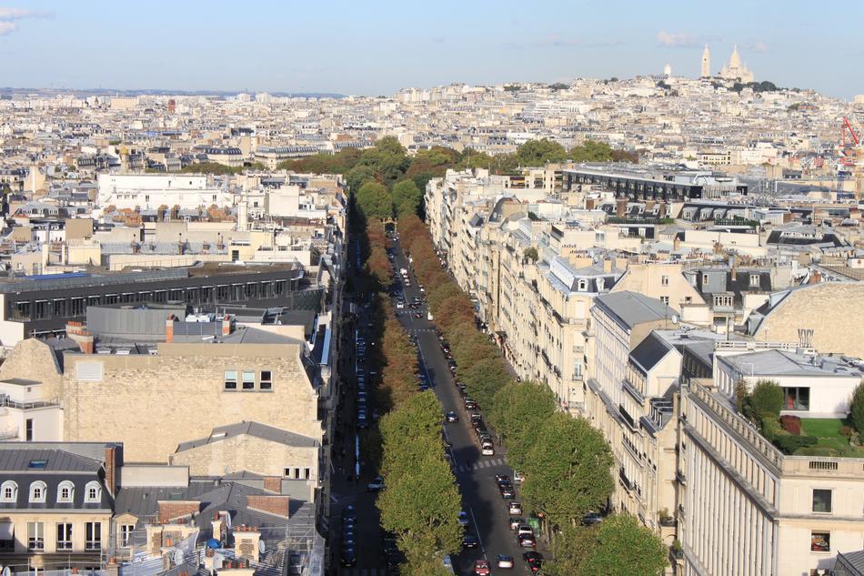 paris street is beautiful