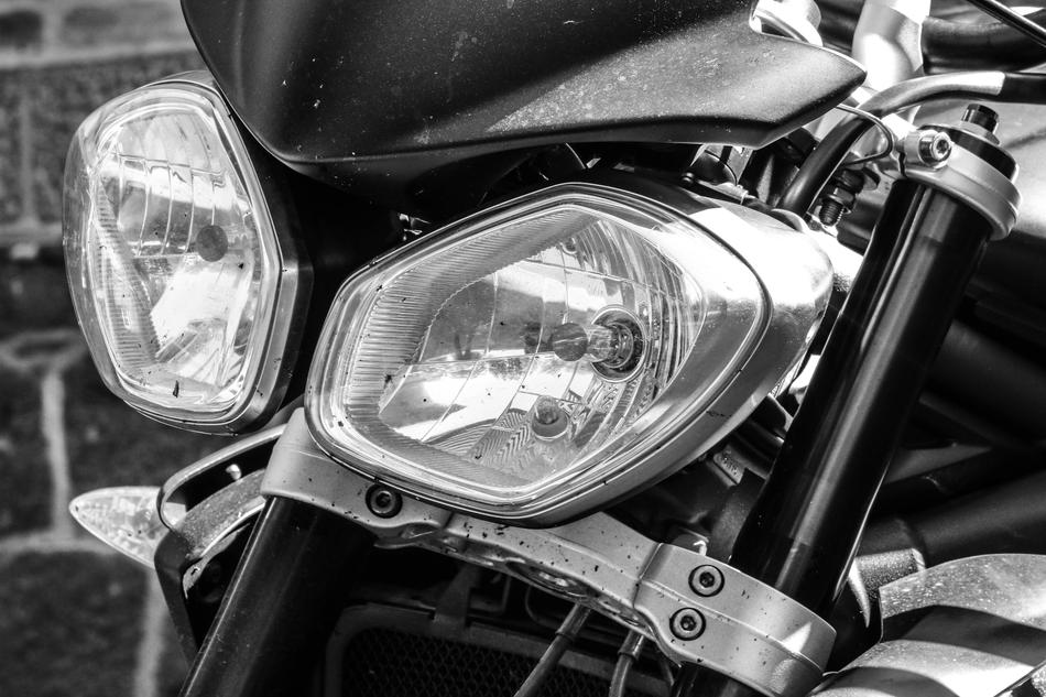 Motorcycle Motorbike Staring Wheel