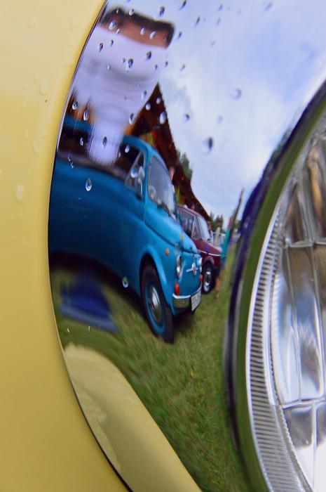 Car Oldtimer Yellow