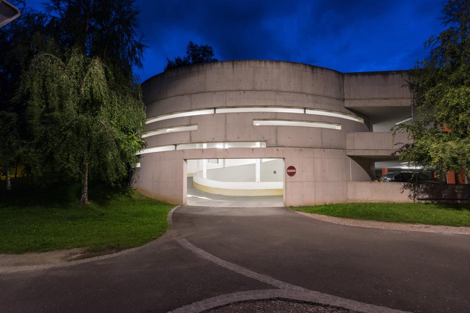 architectural light building