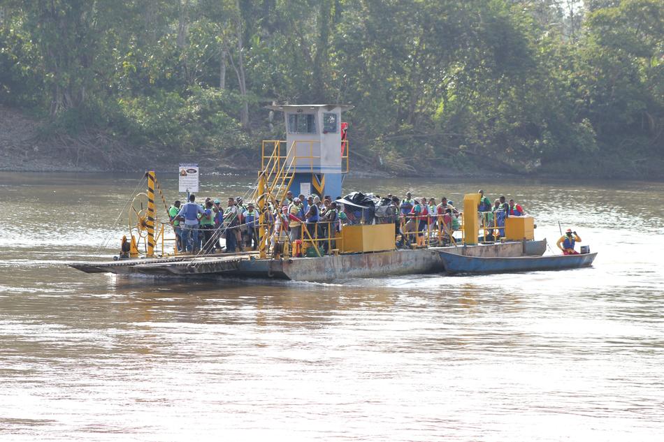 Planchon River Transport