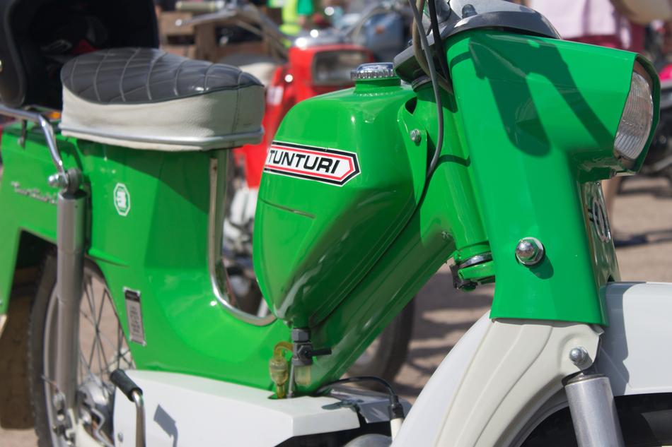 Classic Old Moped bike