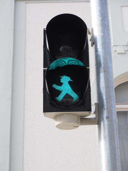 Traffic Lights Footbridge Little