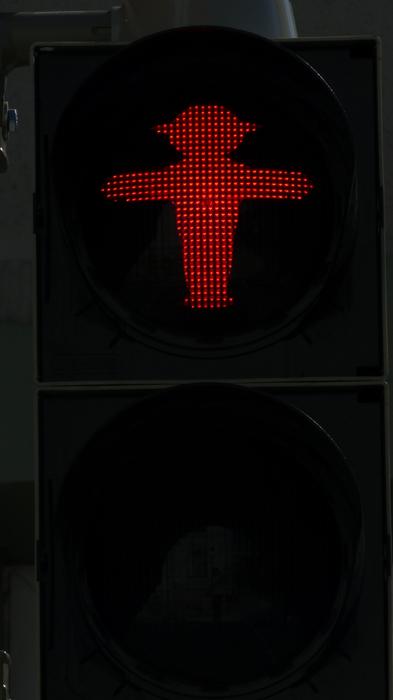 Traffic Lights Footbridge Little