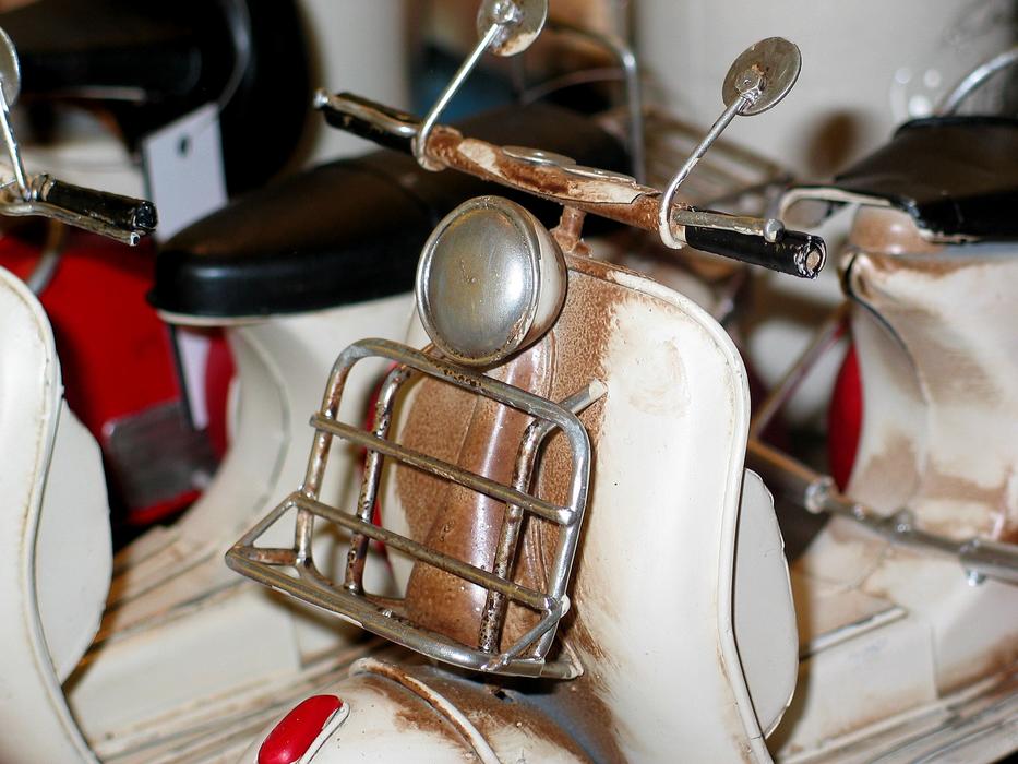 oldtimer Motor Scooter Roller Vehicle