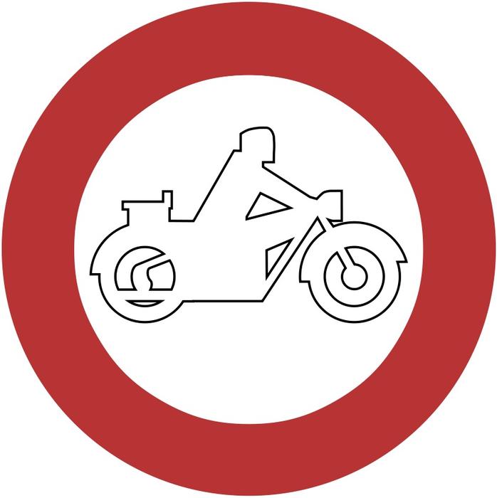 motorcycle restriction prohibition