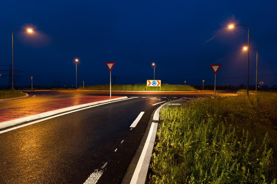 Road Reflective Bands Poly Civil