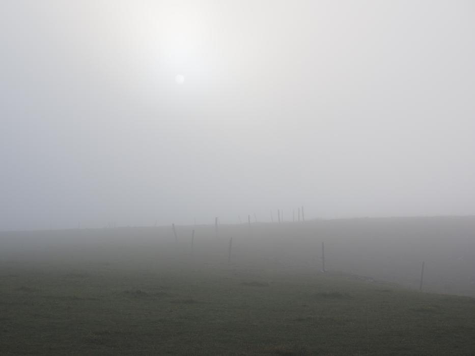 Nebellandschaft Haze Creux Du Van
