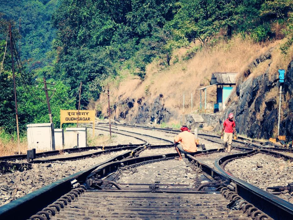 Tracks Railways Train