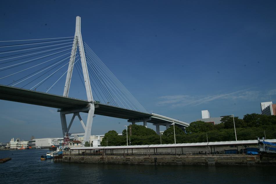 Suspension Bridge Osaka Japan