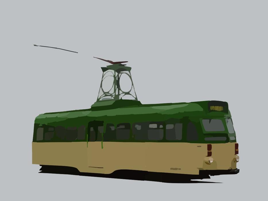 tram streetcar trolley car tramcar