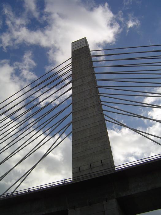 Cable-Stayed Bridge view