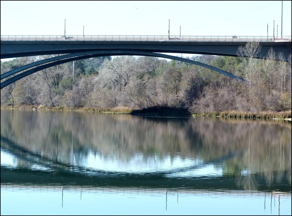 Bridge Water Reflection