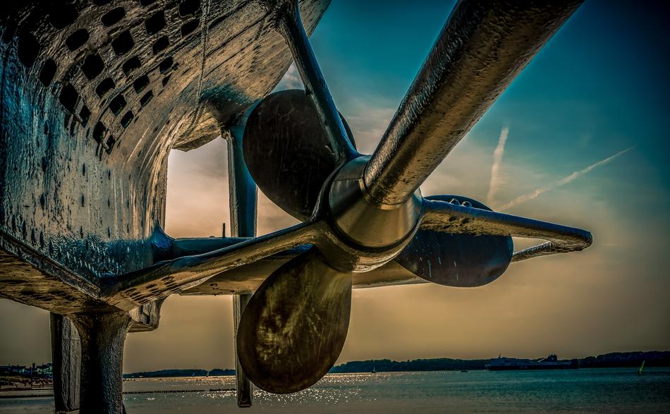Boat Propeller Screw drawing