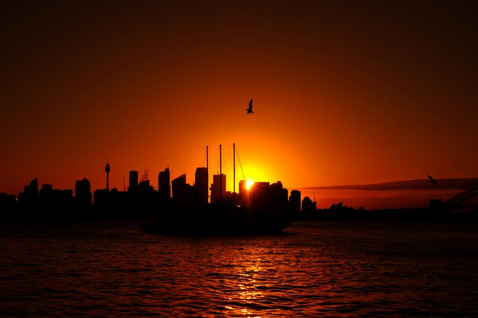 amazing Sunset Evening