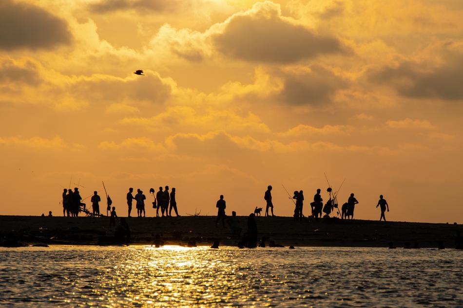 splendid Sunset Beach Sea