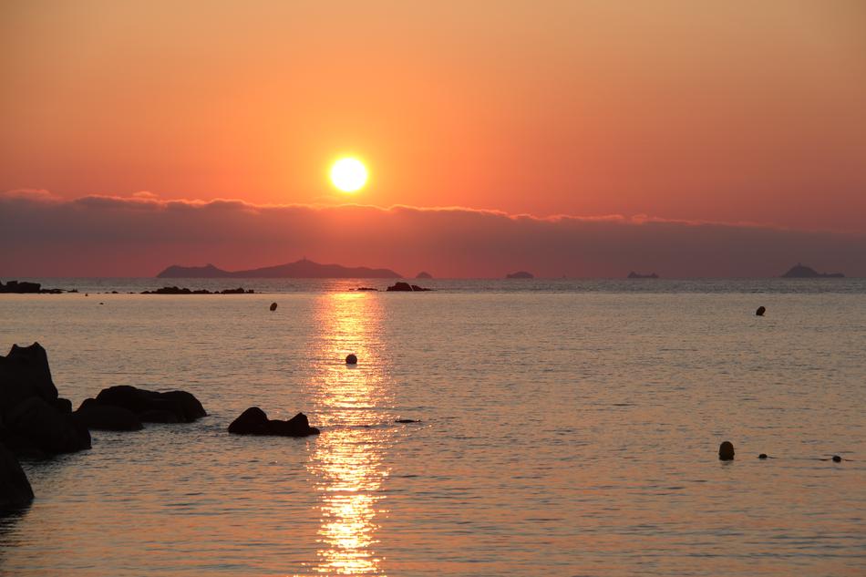 amazing Sunset Corsica