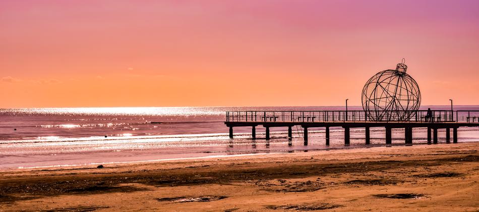 Beach Pier Christmas