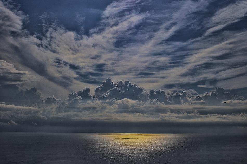 Clouds over Sea Nature