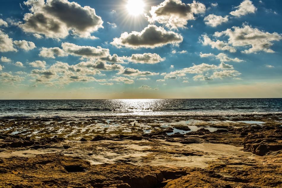 Landscape of Coast Rocky