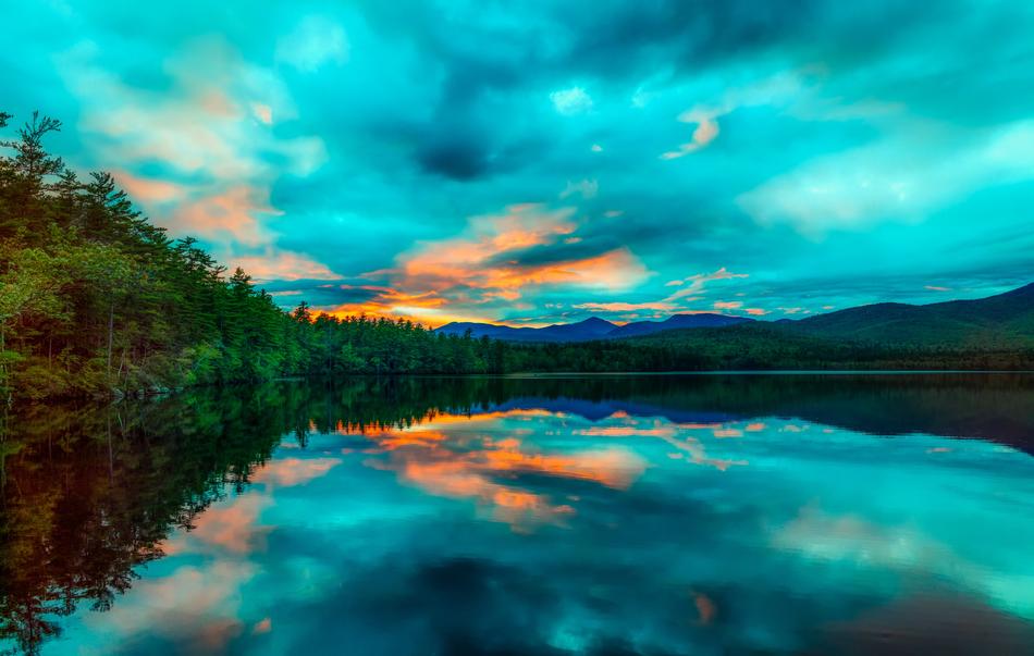 magnificent Chocoura Lake New Hampshire