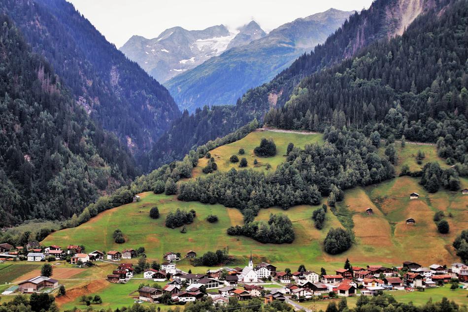 Alpine lounge in Switzerland