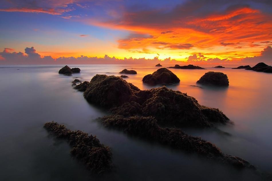 wonderful Sunrise Sea