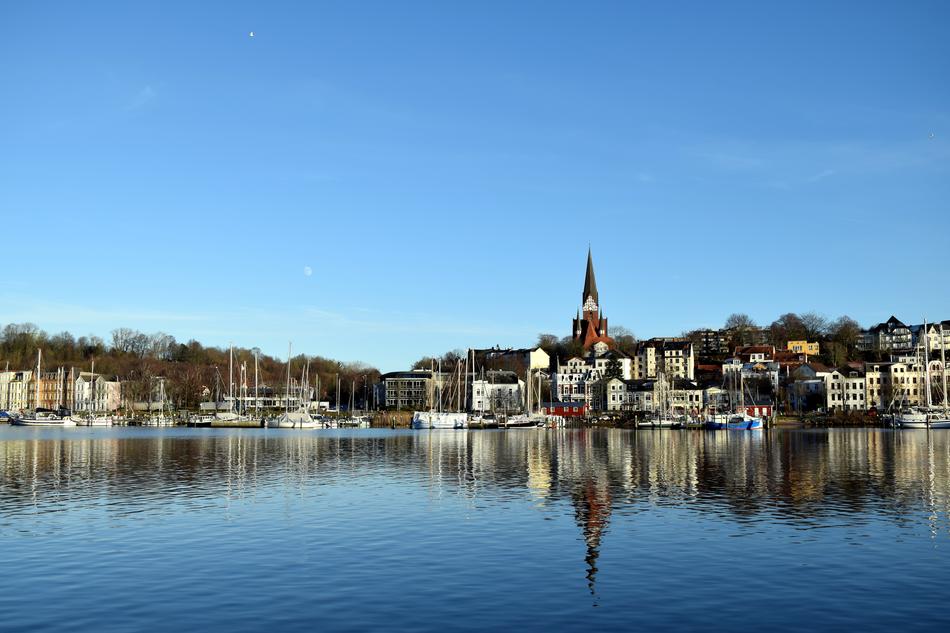 port city Flensburg, Germany