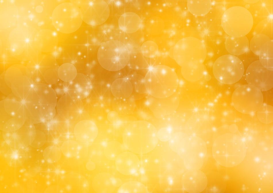 golden background with sparks