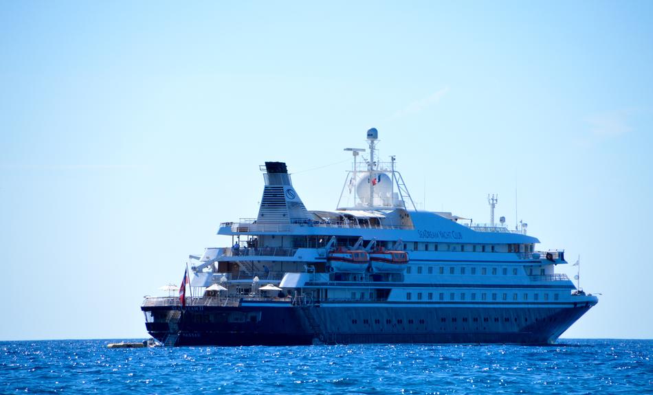 passenger ship in the South of France