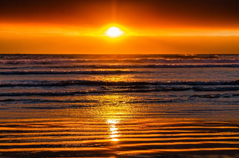Sunset and Ocean