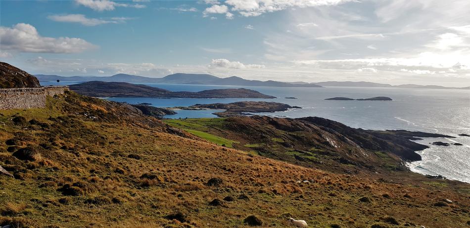 coast near the sea in Ireland