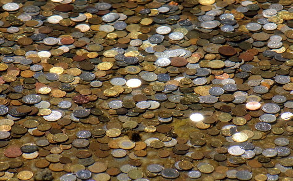 Coins In The Water