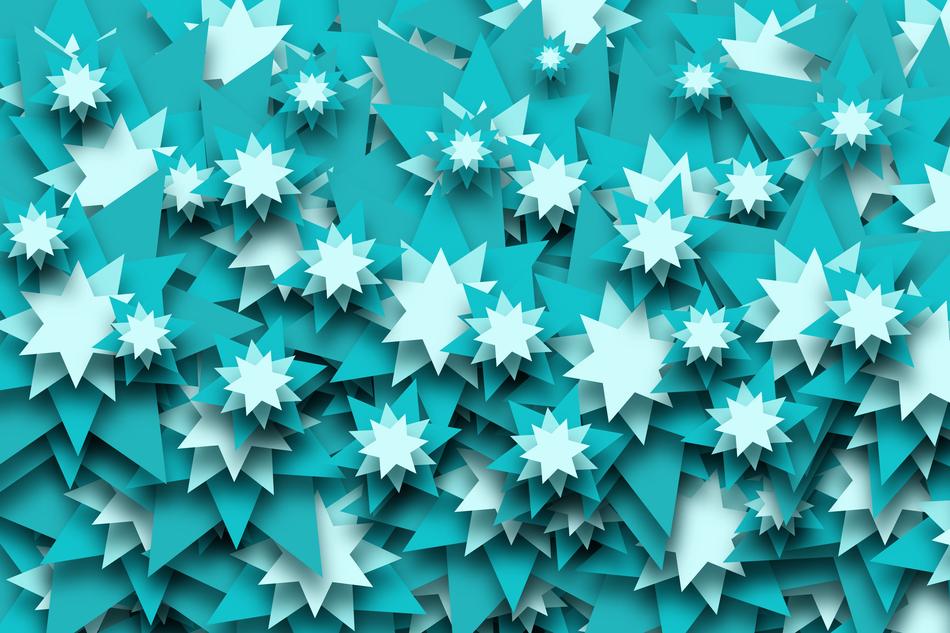 magnificent ice decoration as background