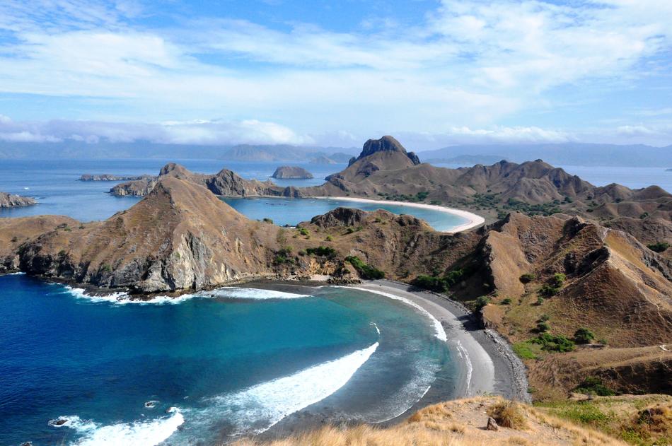 landscape of the Labuanbajo Padarisland