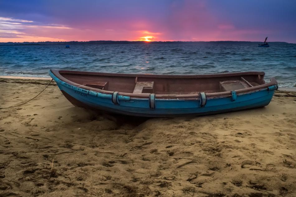 Boat Sea sand