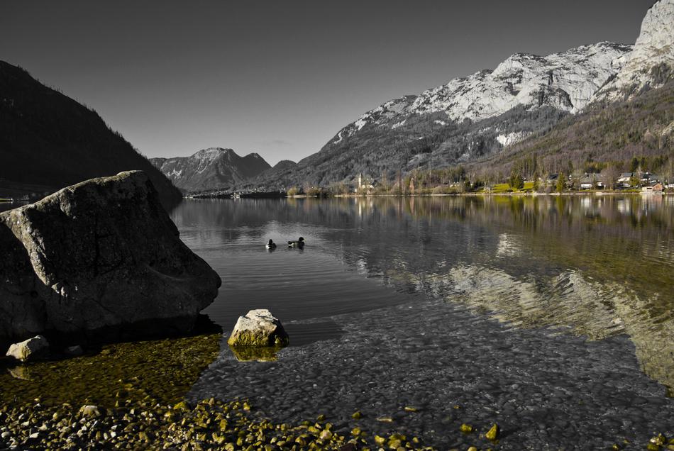 incredibly beautiful Grundlsee Water Lake