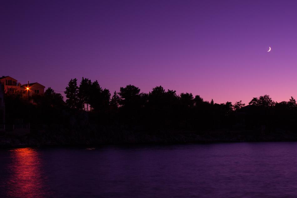 Night-Sky Moon