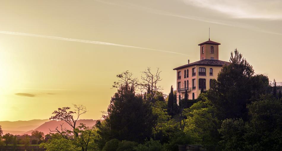 landscape of magnificent Alba House