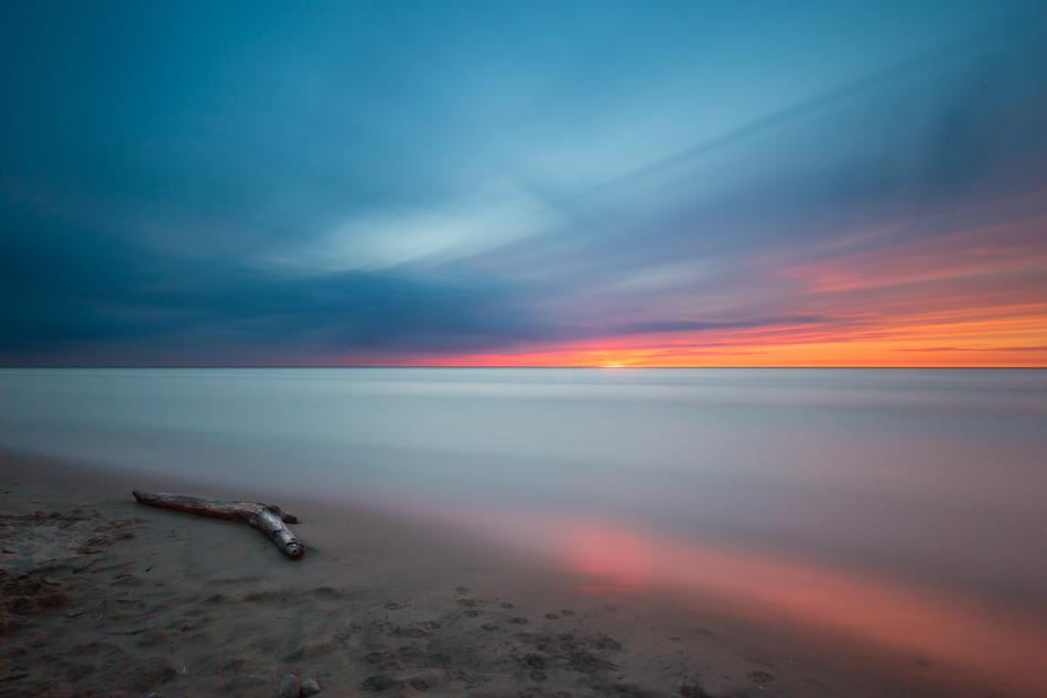 ravishing Driftwood Sunset