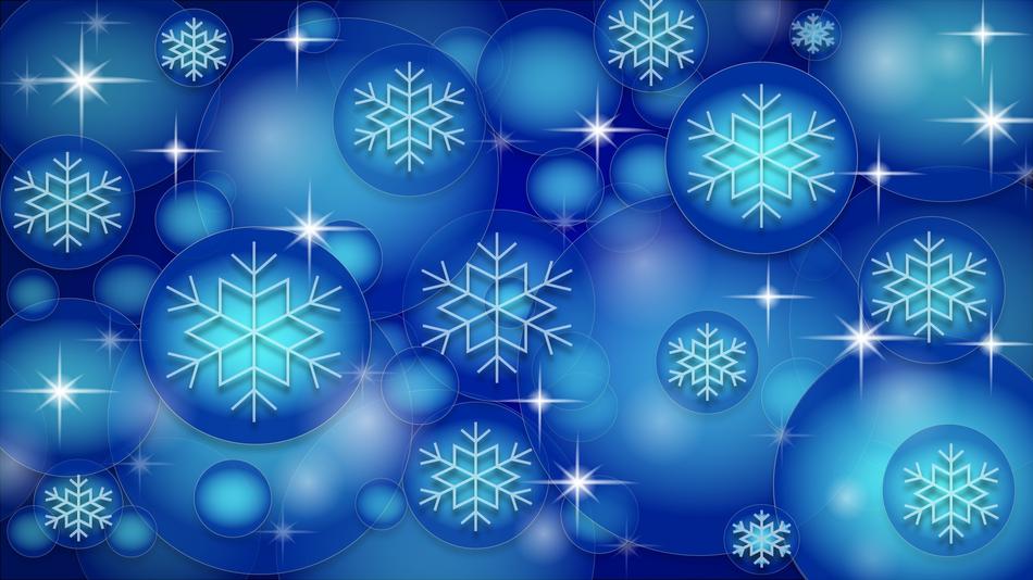background christmas blue drawing