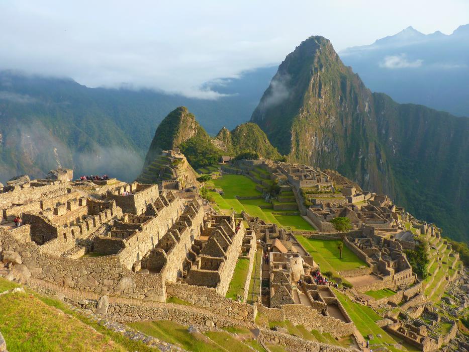 Beautiful Machu Piccu on the mountain in Peru