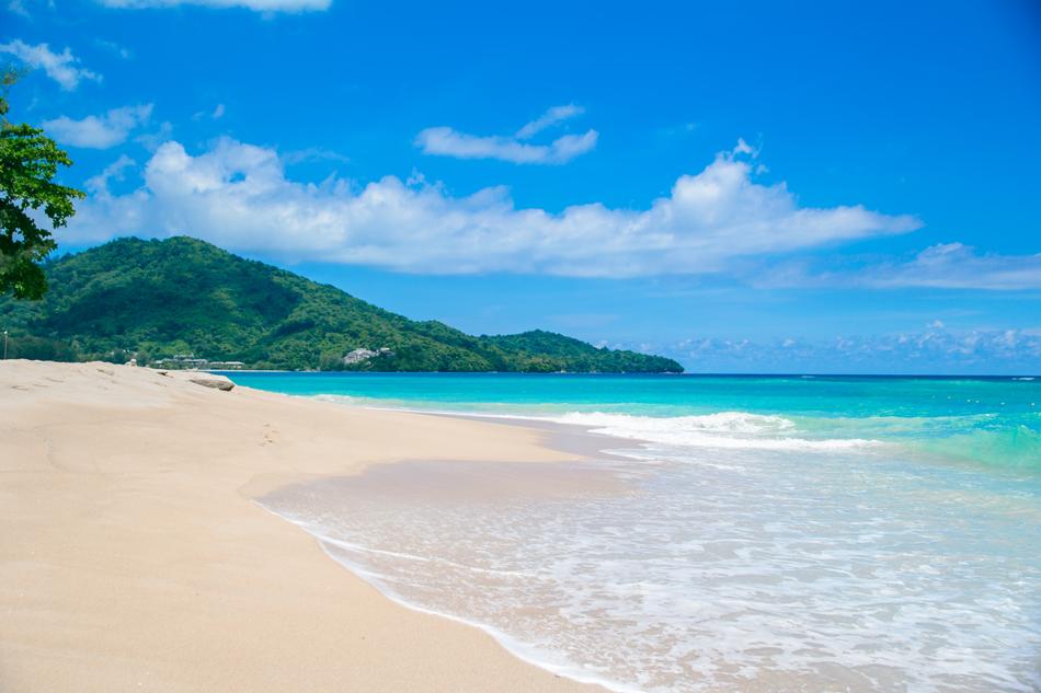 Beach Beautiful sand and sea