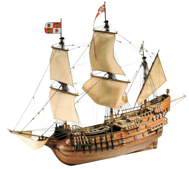 Colorful, shiny layout of the ship, with the flags, clipart