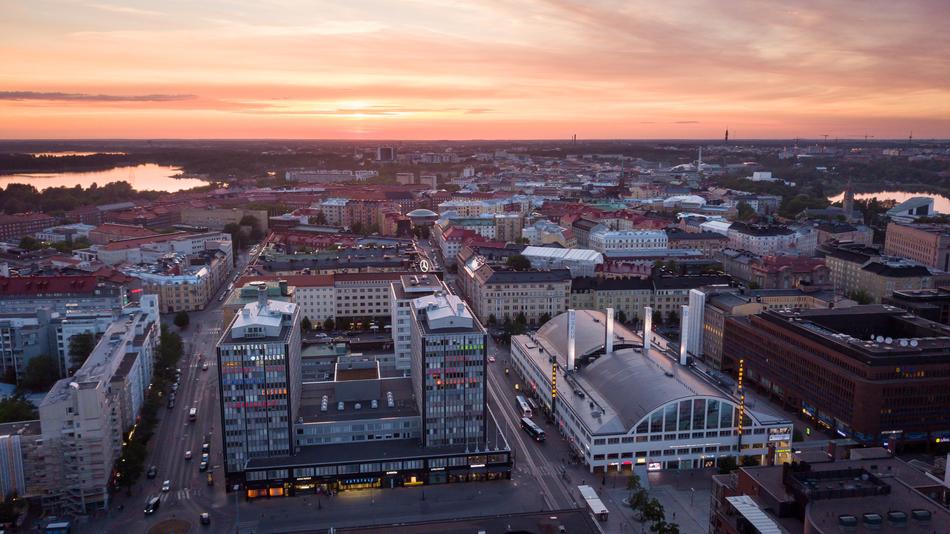 Finnish Kamppi city